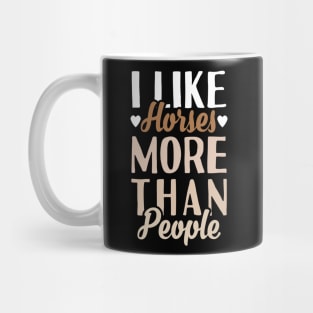 I Like Horses Mug